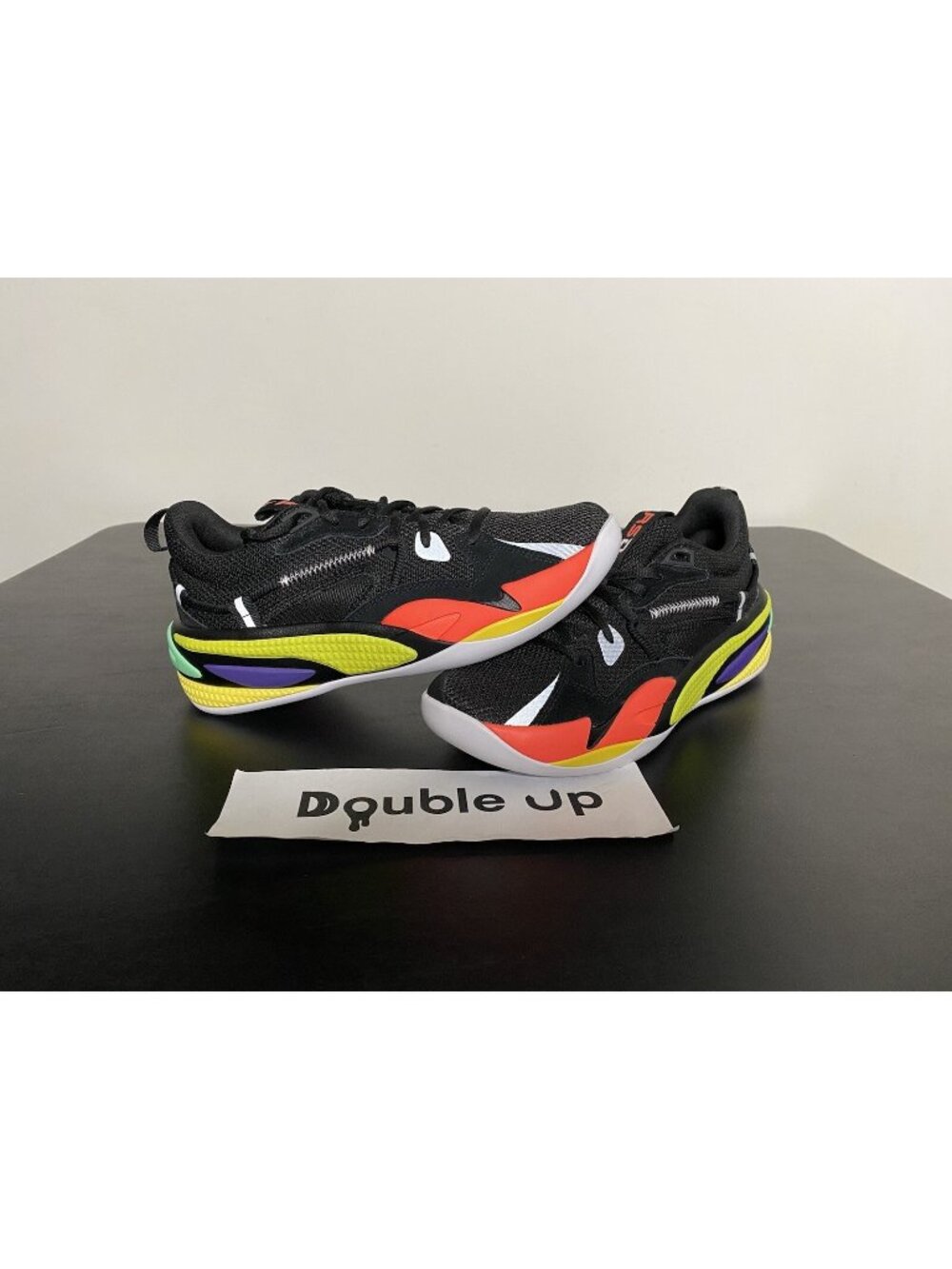 Puma RS-Dreamer J. Cole Black Yellow Orange White Gray Grey 193990-03 Sz 7.5
